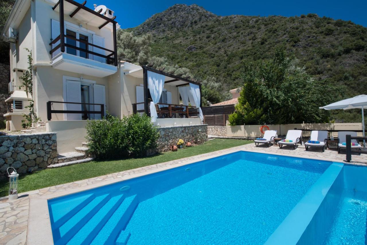 Villa Pasithea - Breathtaking Seaviews, Infinity Pool, Privacy, Close To The Beach Nydri  Esterno foto