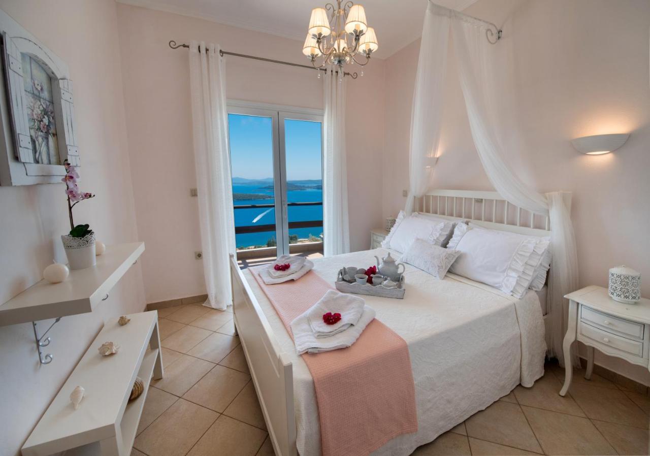 Villa Pasithea - Breathtaking Seaviews, Infinity Pool, Privacy, Close To The Beach Nydri  Esterno foto